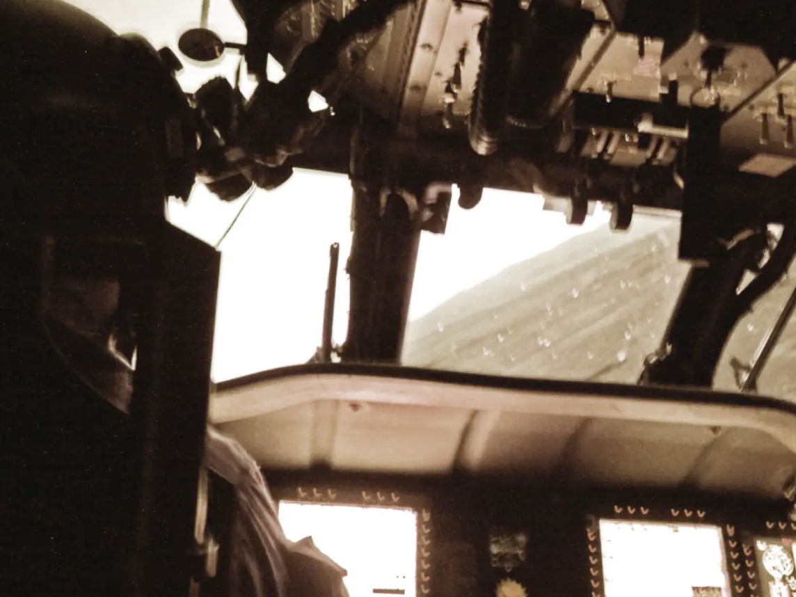 SOAR Soldier piloting an Army aircraft